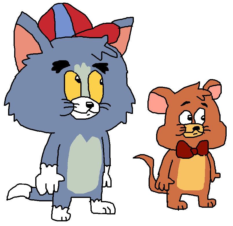Tom Cat Jr and Jerry Mouse Jr by RudyTabootieFoxAlt on DeviantArt