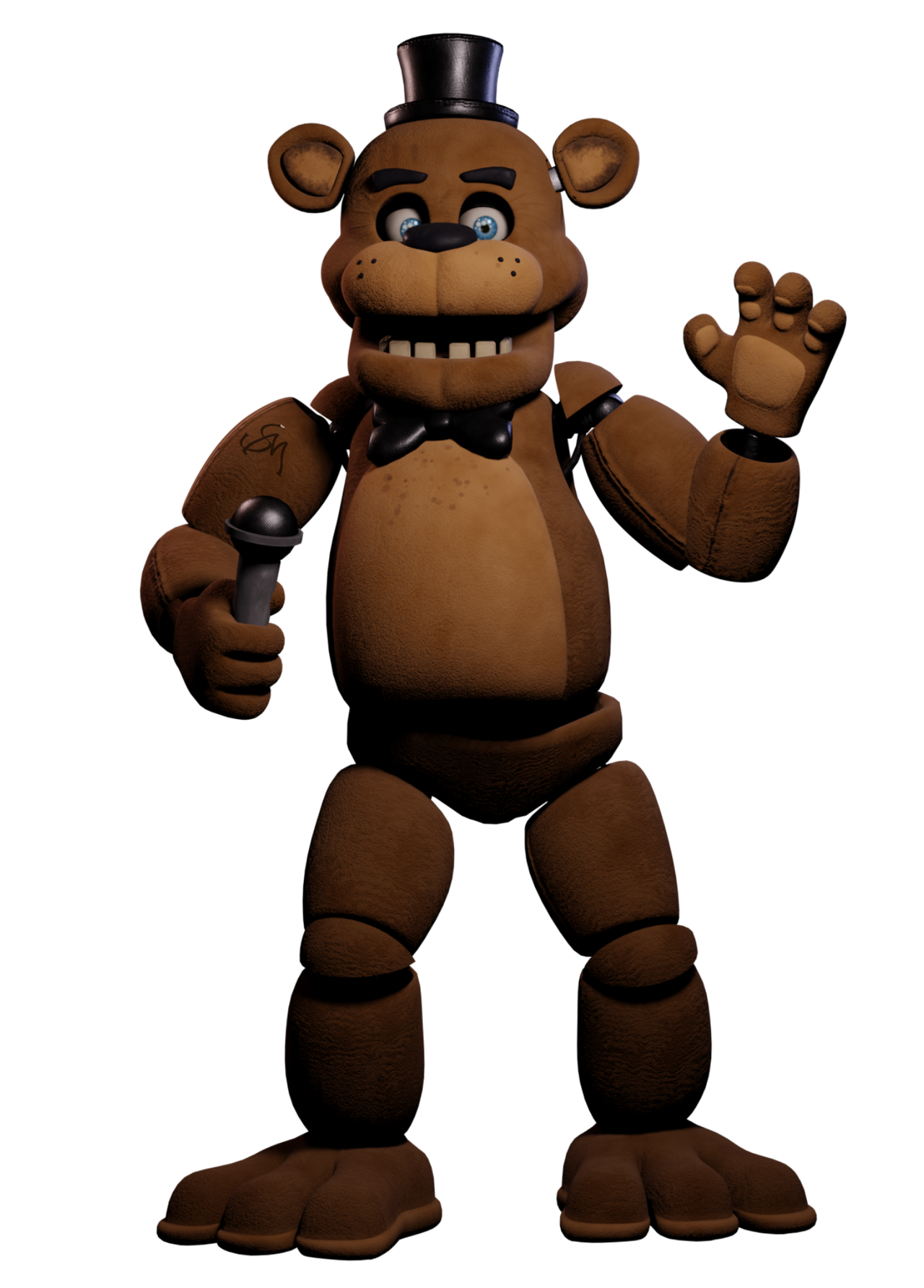 Freddy Full Body Render by MilkMan28377 on DeviantArt