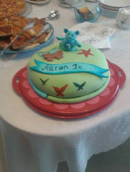 Godson's 1st birthday cake