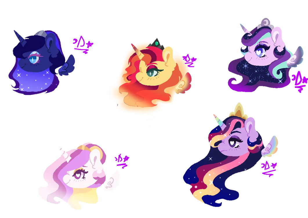 Mlp Rulers MLP NEXT GEN - Old and new Canterlot rulers by DayDreamSunset23 on ...