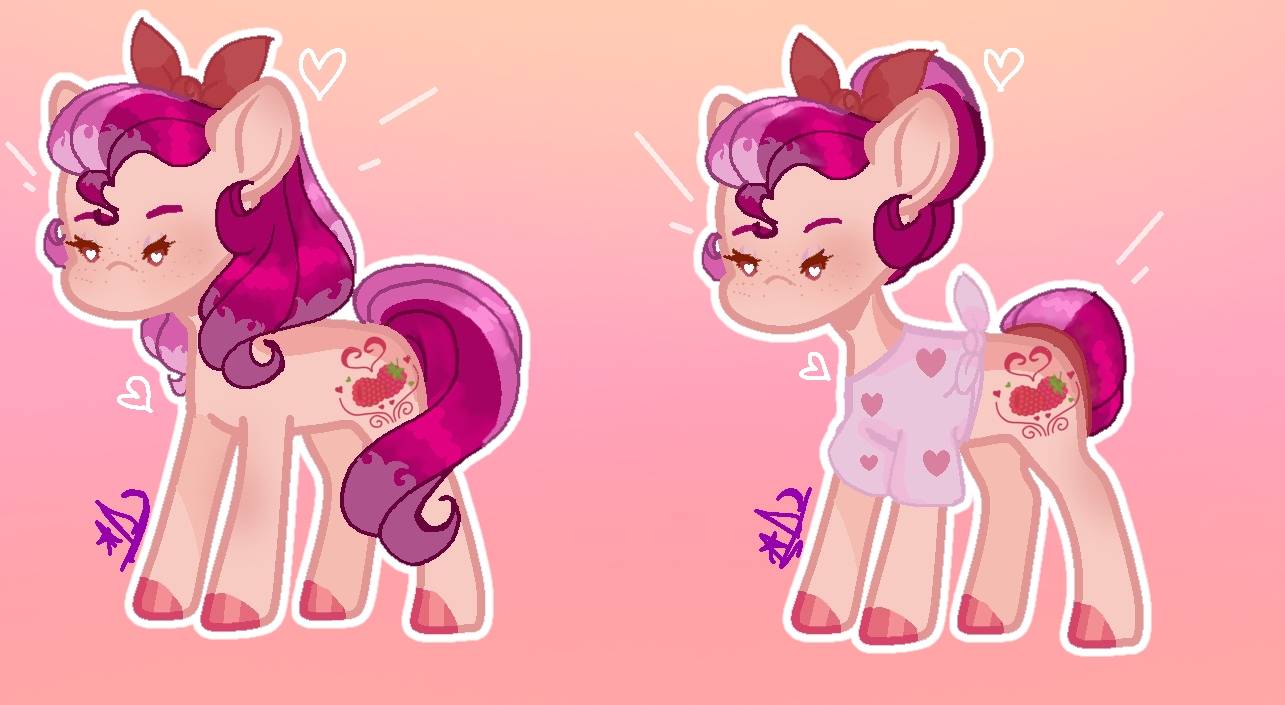 Mlp Blown Raspberry MLP Raspberry Sorbet by DayDreamSunset23 on DeviantArt