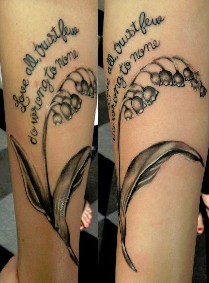 Pics lily tattoos the of valley lily of