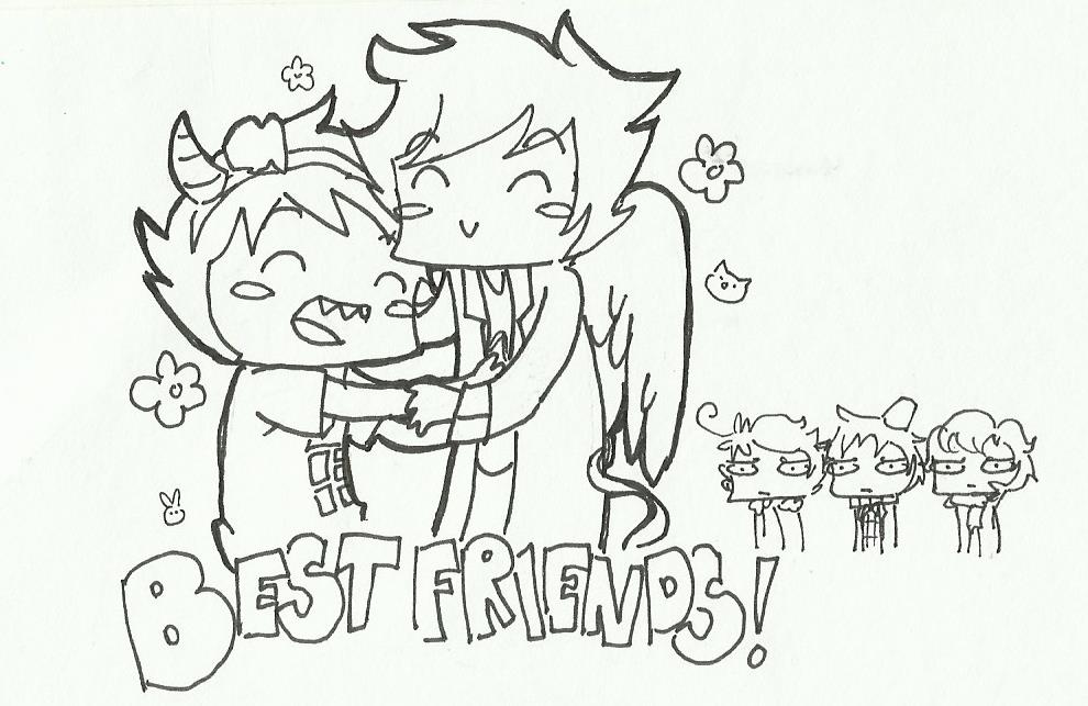 Fandomstuck :Best Friends