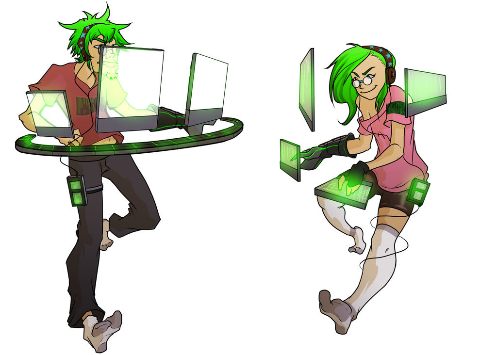 Hacker by SmokinRainbow on DeviantArt