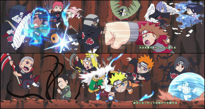 Naruto SD featuring Akatsuki