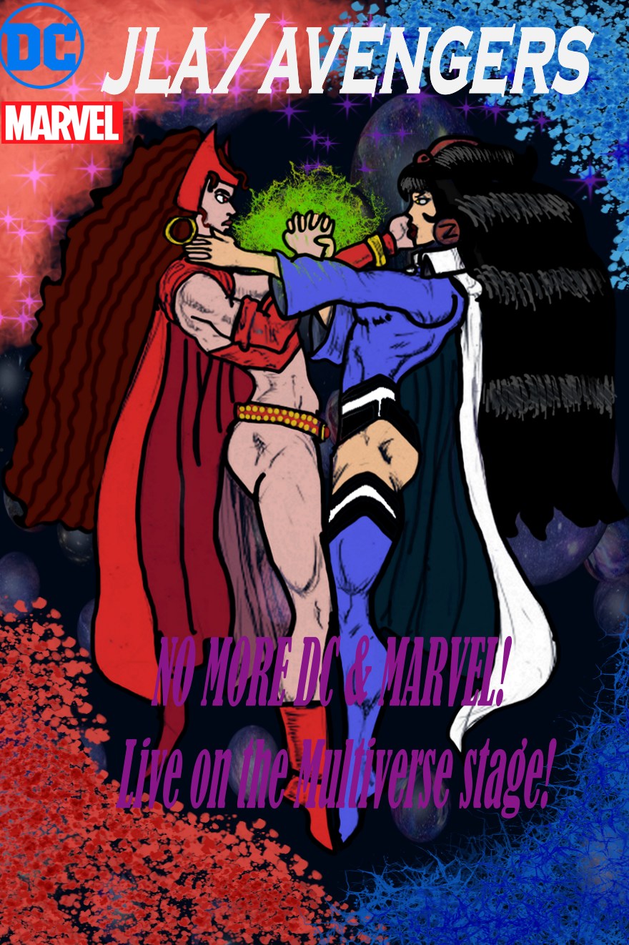 Avengers vs Justice League S3 Fight #8 - Zatanna vs Scarlet Witch !