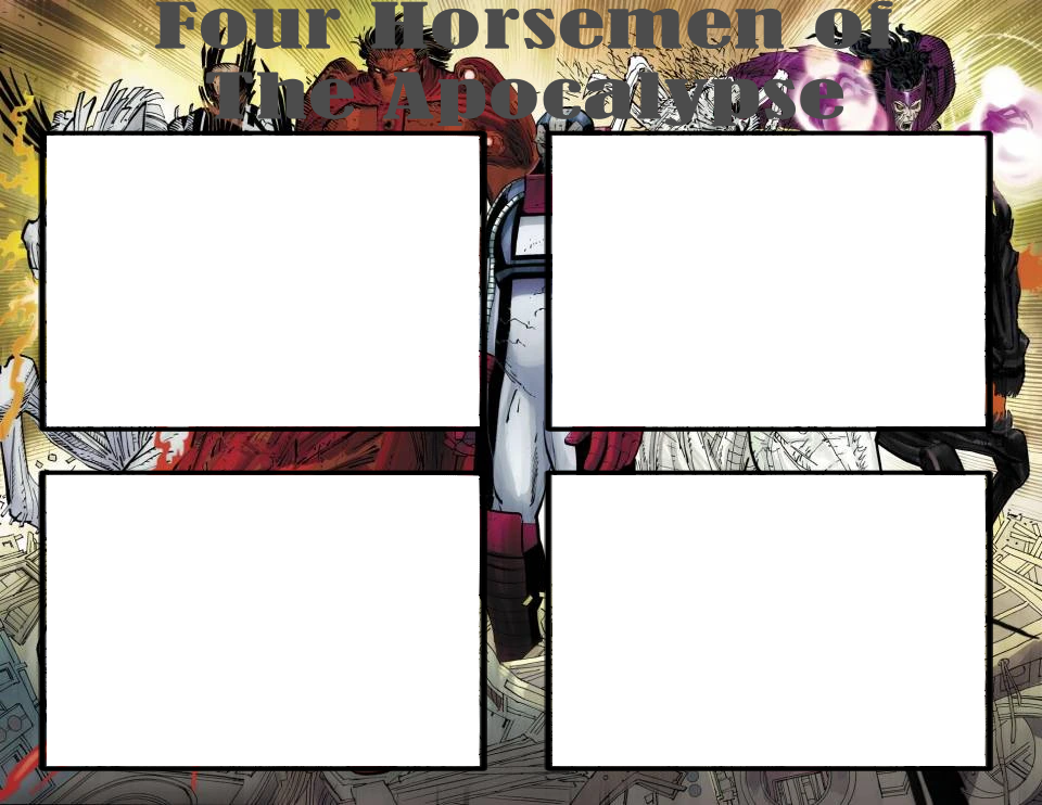 4 Horsemen of the Apocalypse Template by Drawbot908 on DeviantArt