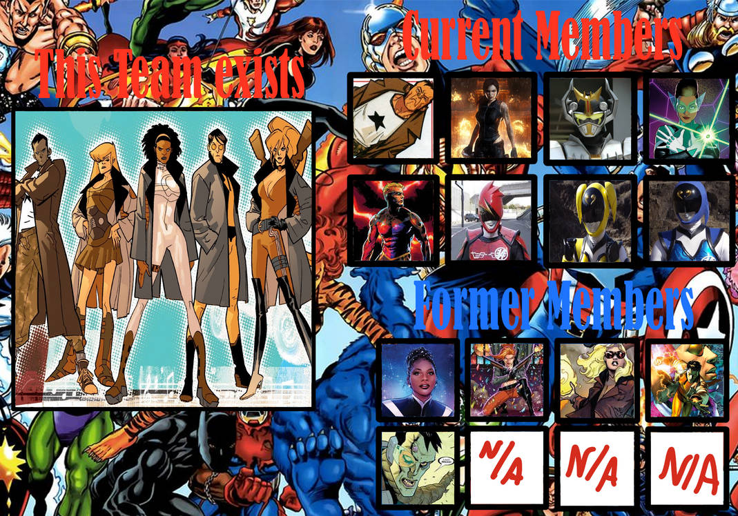 10next Now Deviantart Drawing the Nextwave by Drawbot908 on DeviantArt