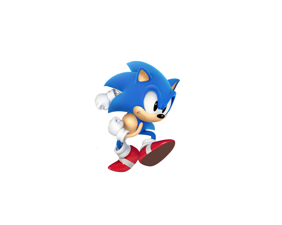 Classic sonic render by iAzure94 on DeviantArt