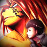 Ushio to Tora painting