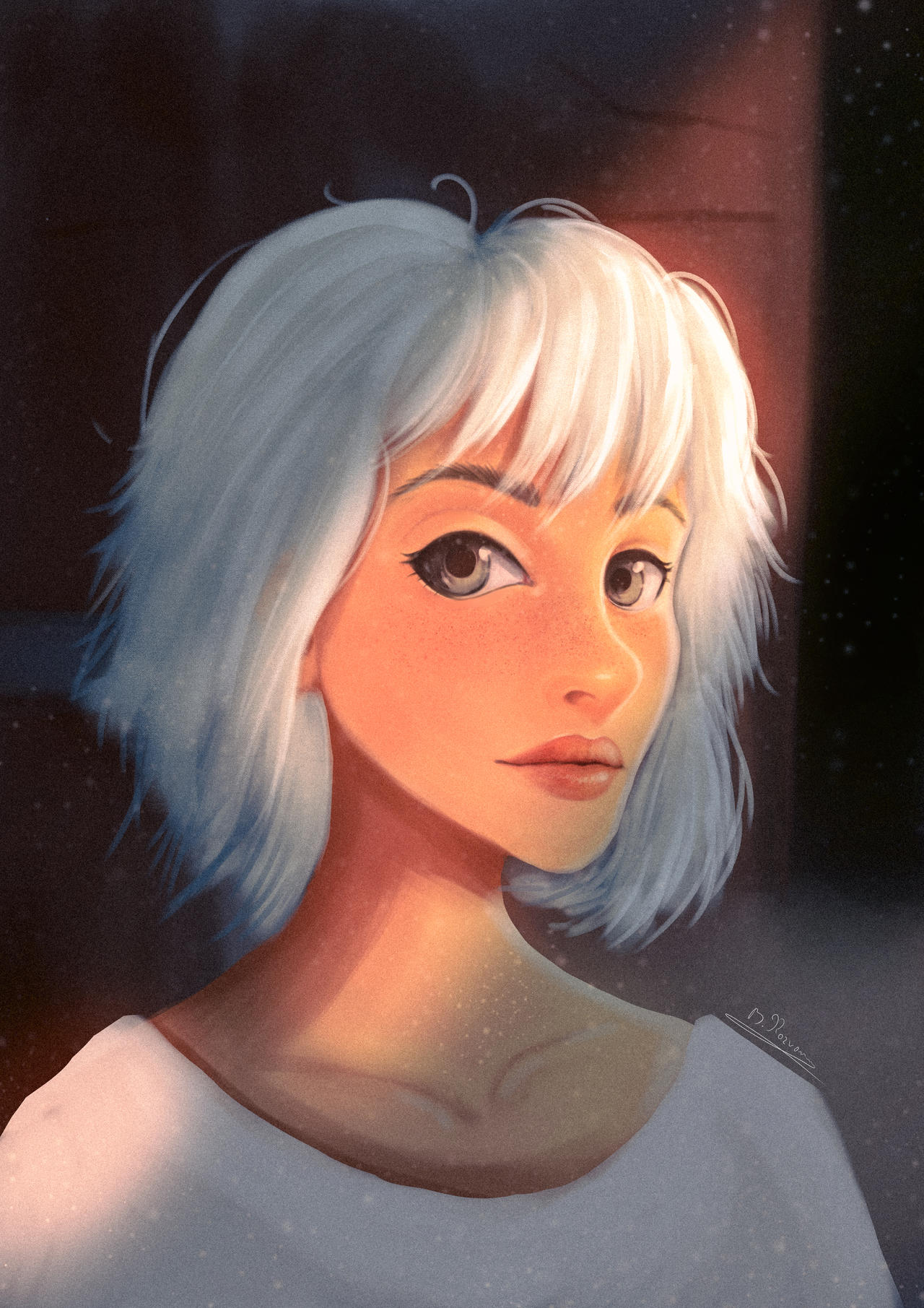 Touched by light