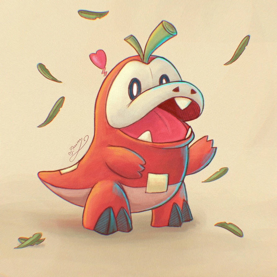 Fuecoco by Razwy3 on DeviantArt