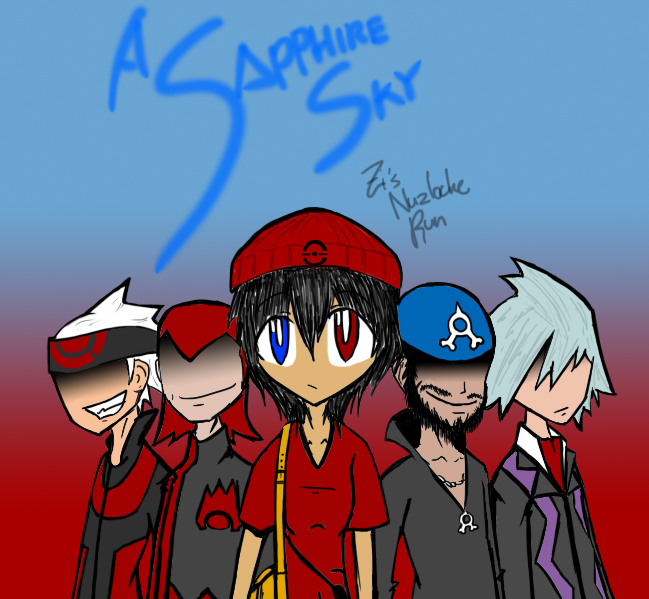 Sapphire Sky Title Card