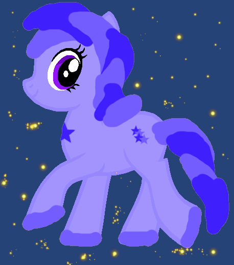 MLP // Blue-ish Stars Poney by KitnCat on DeviantArt