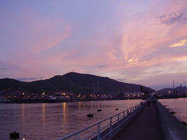 Harbour sunset