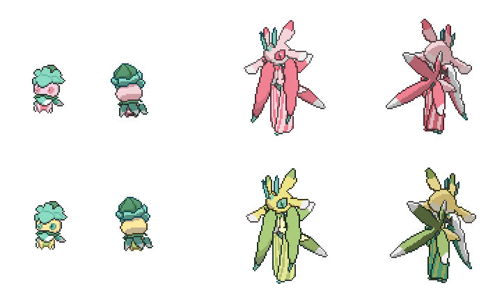 Fomantis Evolutionary Line by EndlessTGX on DeviantArt