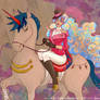 Nia Upon the Noble Steed