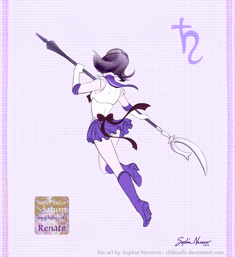 Super Sailor Saturn for Renate