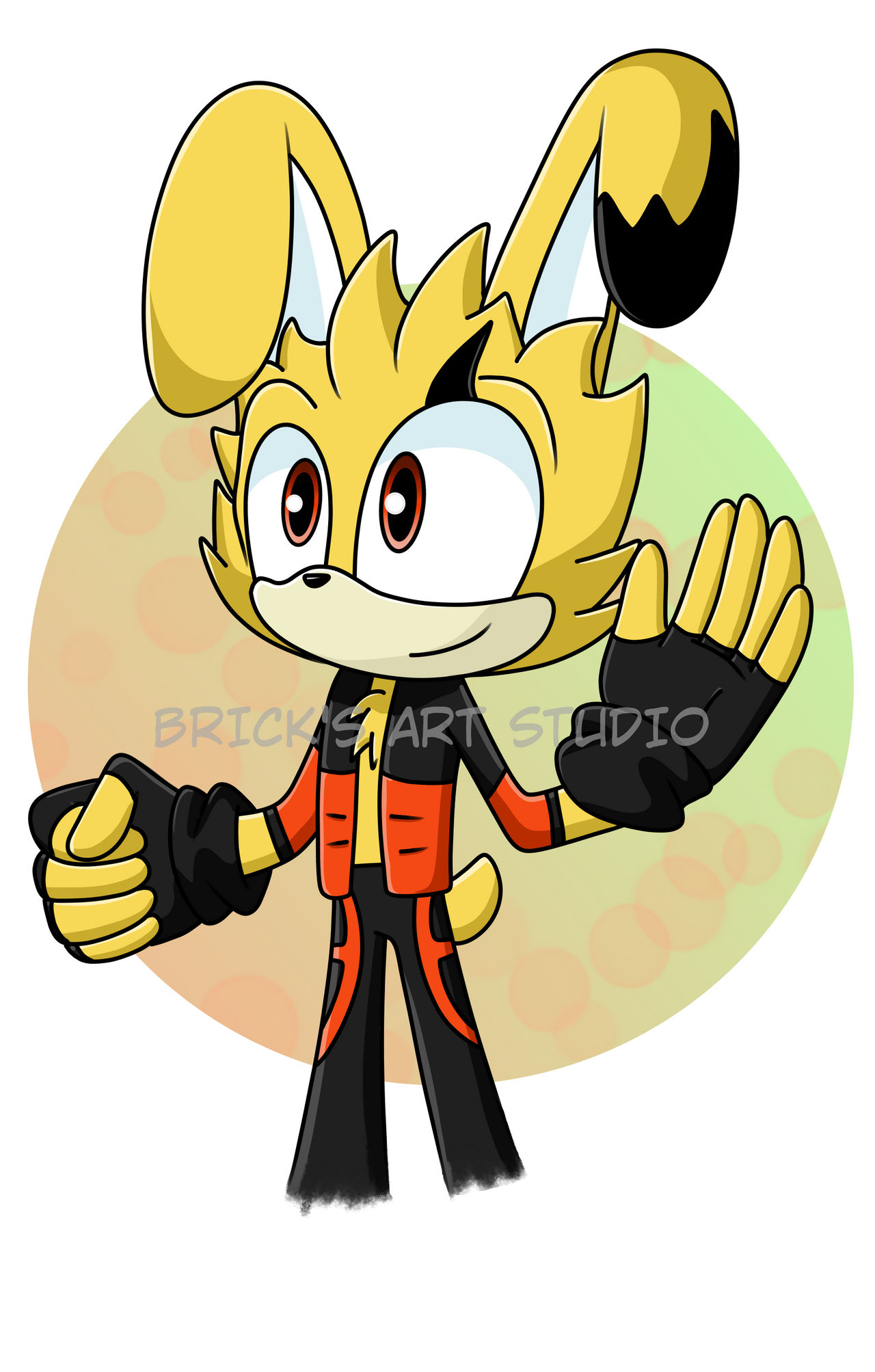 Adoptable Sonic Rabbit OC (SOLD) by BricksArtStudio on DeviantArt