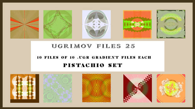 Ugrimov Files 25 Pistachio Set