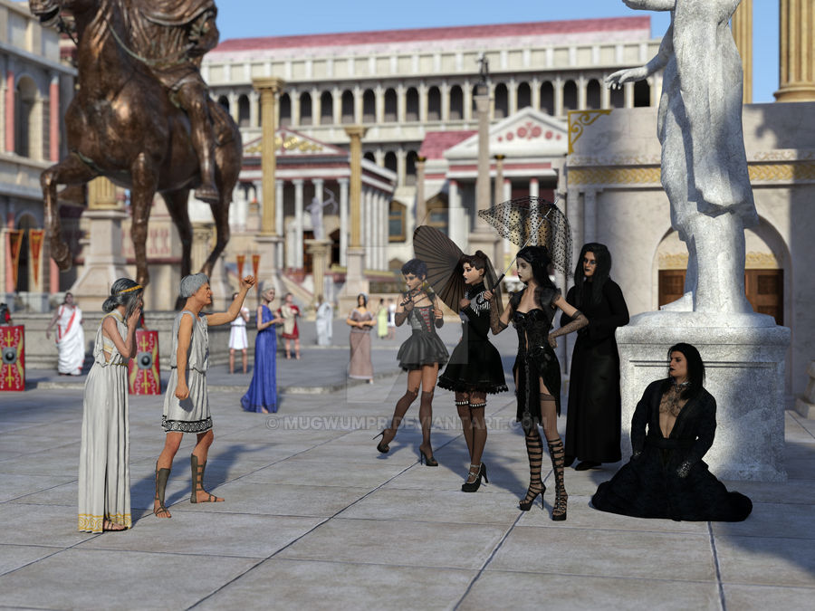 The Goths Invade Rome by mugwumpr on DeviantArt