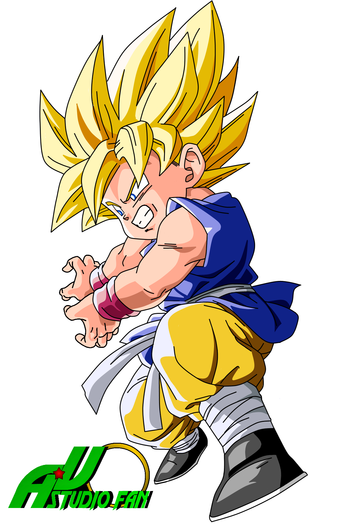 Goku SSJ ~Dragon Ball GT Final Bout by SaiGoh on DeviantArt