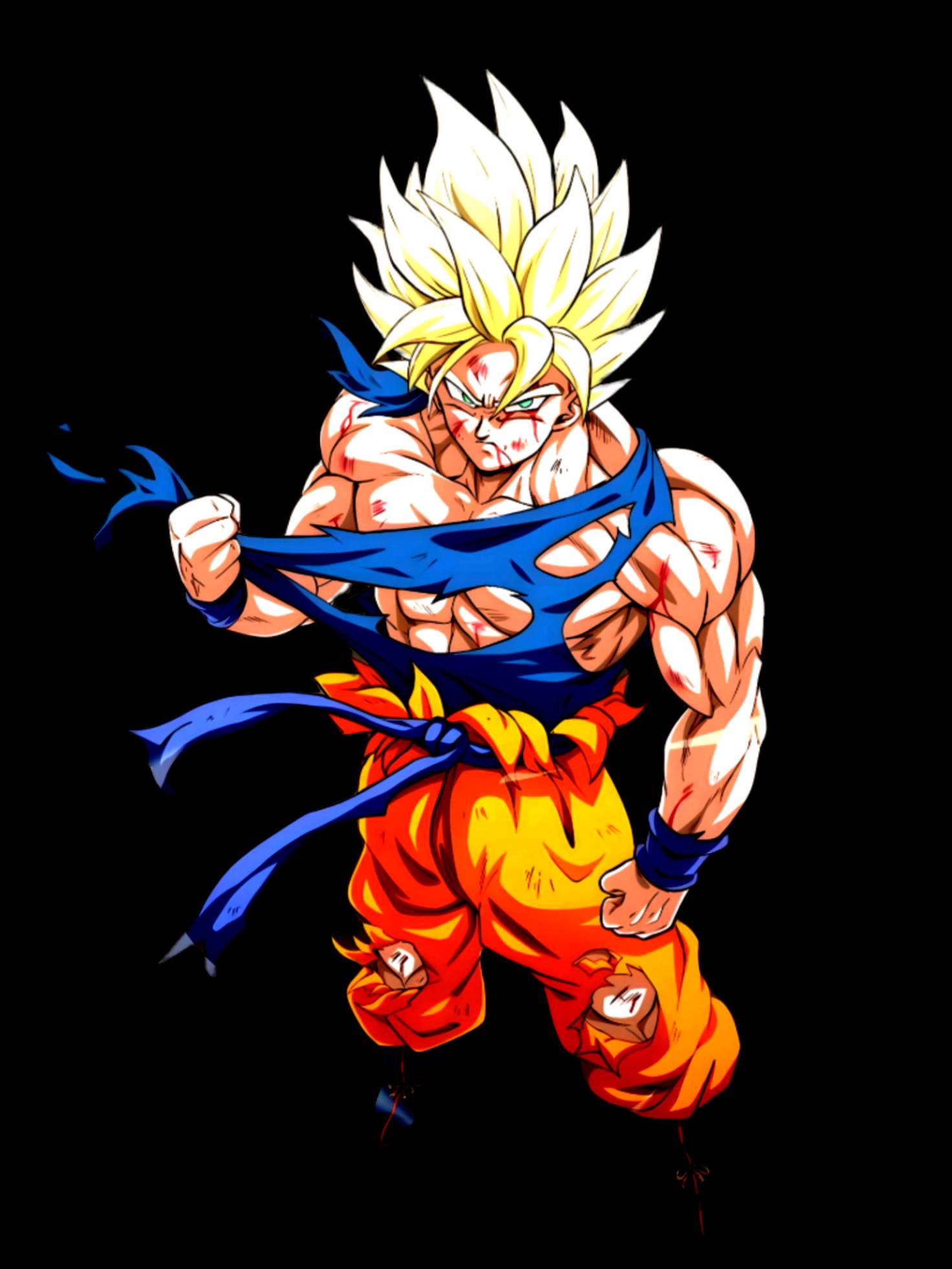 Super Saiyan Goku (Namek/Frieza Saga) by cxnvectixn on DeviantArt