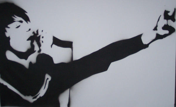 Gerard Way- Graffiti Stencil