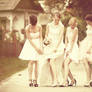 ..and her bridesmaids