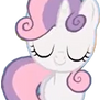 Sweetie Belle - Eyes Closed and Smiling