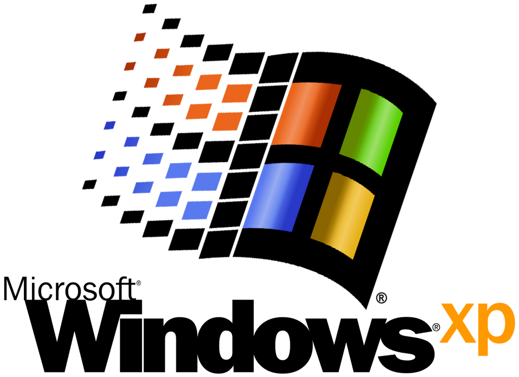 Microsoft Windows XP logo - 1990s style by MalekMasoud on DeviantArt