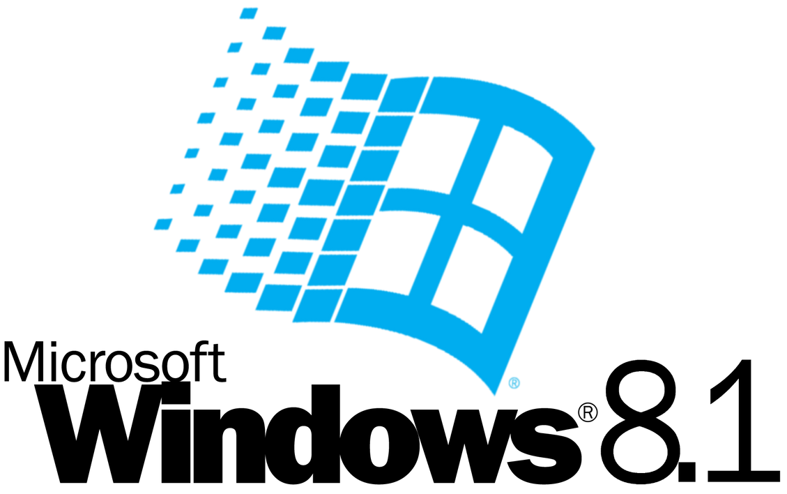 Microsoft Windows 8 1 logo 1990 s style by MalekMasoud Microsoft Windows 8 1 logo 1990 s style by MalekMasoud