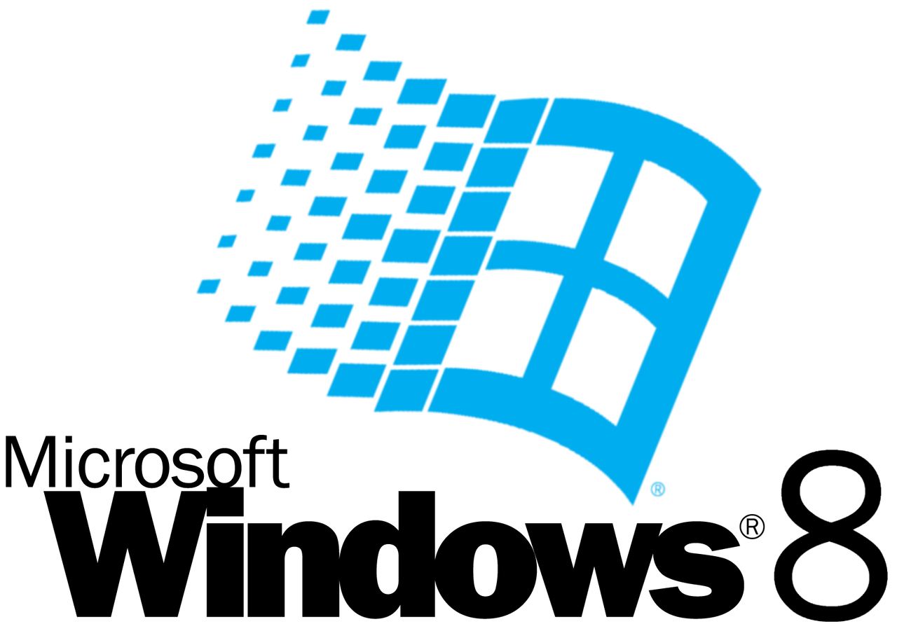 Microsoft Windows 8 logo - 1990's style by MalekMasoud on DeviantArt