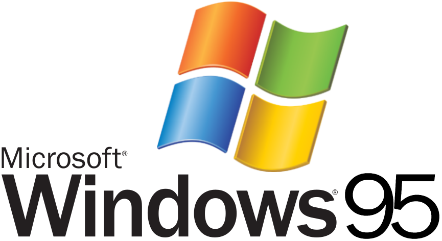 Microsoft Windows 95 logo - XP Style by MalekMasoud on DeviantArt