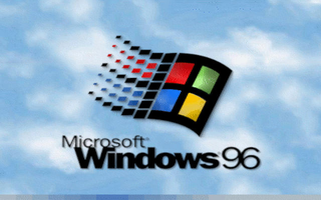 Windows 96 (codename Nashville) startup screen by MalekMasoud on DeviantArt