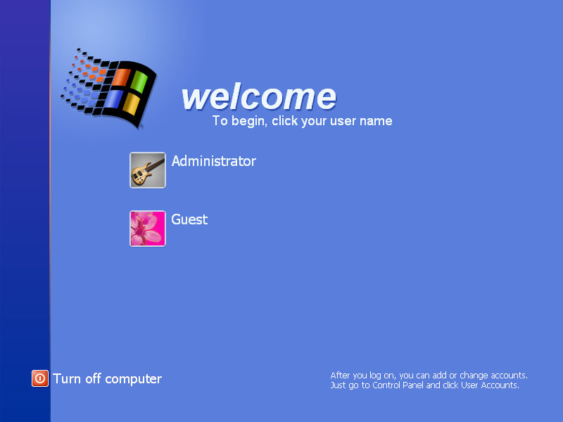 WinXP Whistler-styled logon screen (1992 logo) by MalekMasoud on DeviantArt