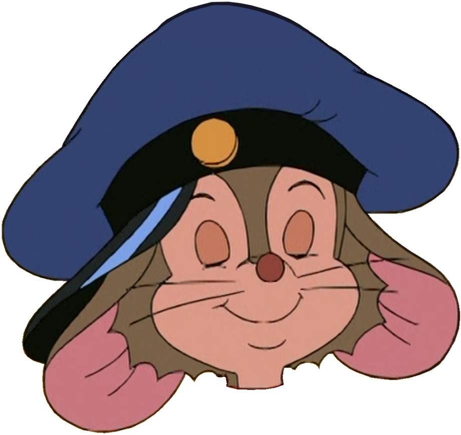 Feisel Mouse Fievel Mousekewitz - Eyes Closed/Smiling headshot by MalekMasoud on ...