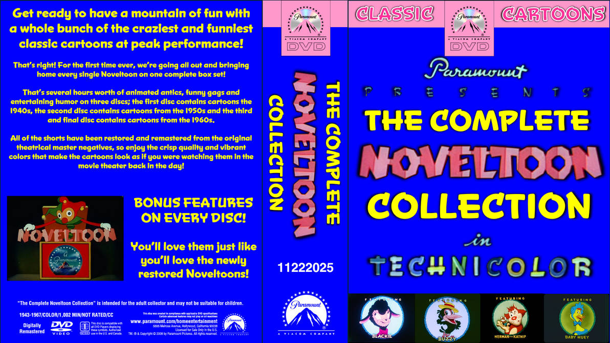 The Complete Noveltoon Collection Box Set (2008) by MalekMasoud on ...