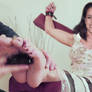 Melissa Fumero tickle feet