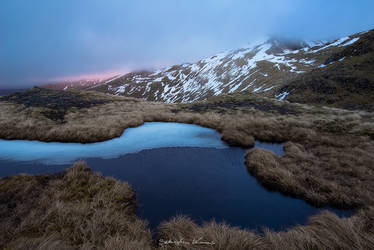 Ben Lawers in cloud