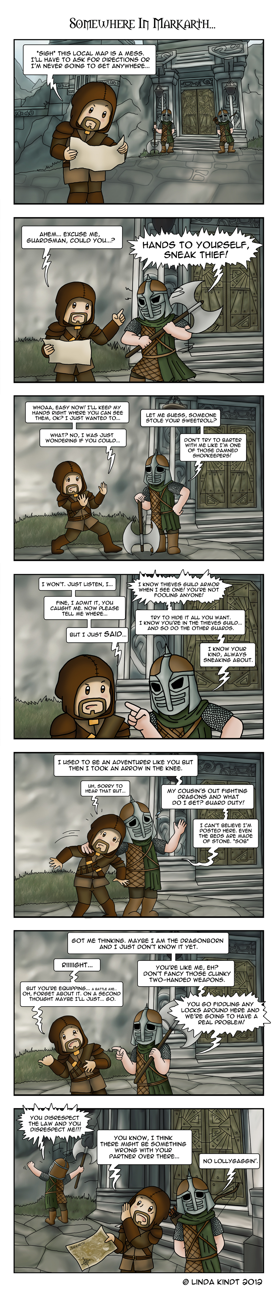 Skyrim: Guard Talk