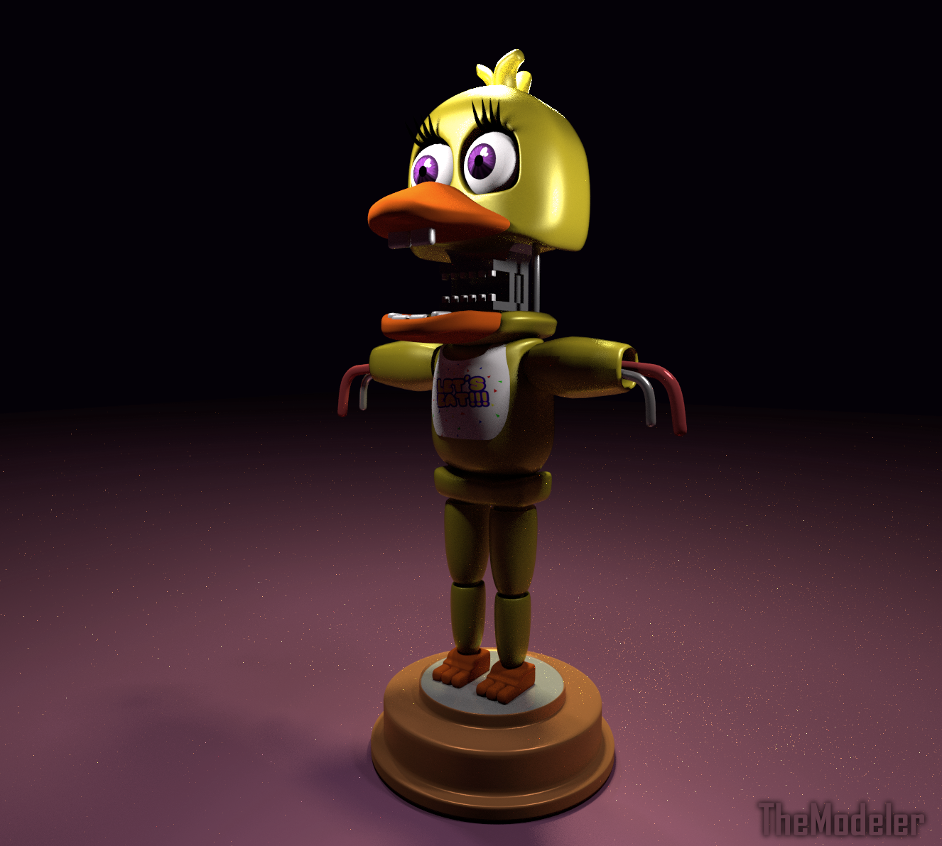 Chibi withered Chica