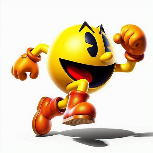 Pacman in Smash Ultimate by jittqs on DeviantArt