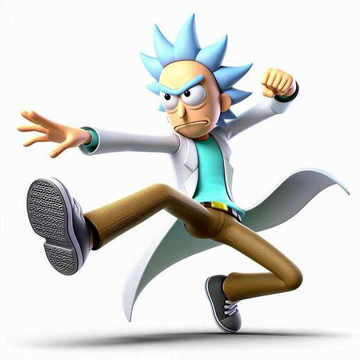 Rick Sanchez Ripped Rick Sanchez in Smash Ultimate by jittqs on DeviantArt
