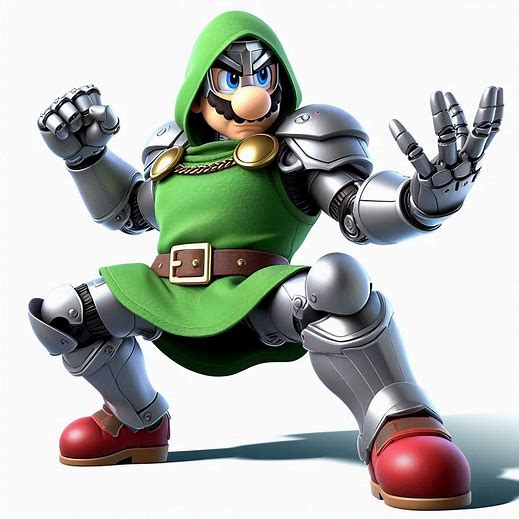 Doomguy Mario Mario x Doctor Doom in Smash Ultimate by jittqs on DeviantArt