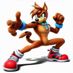 Scooby Doo in Sonic The Hedgehog