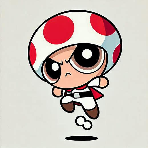 Toad in Powerpuff Girls by jittqs on DeviantArt