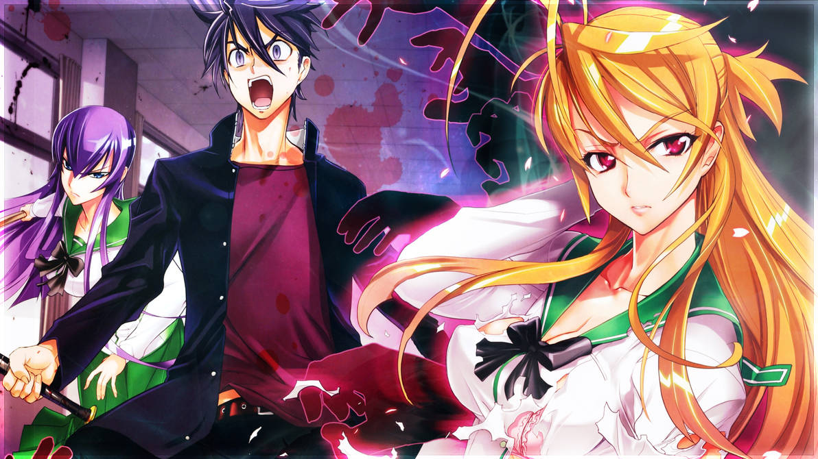 Highschool Of The Dead (Wallpaper 01) by Dr-Erich on DeviantArt