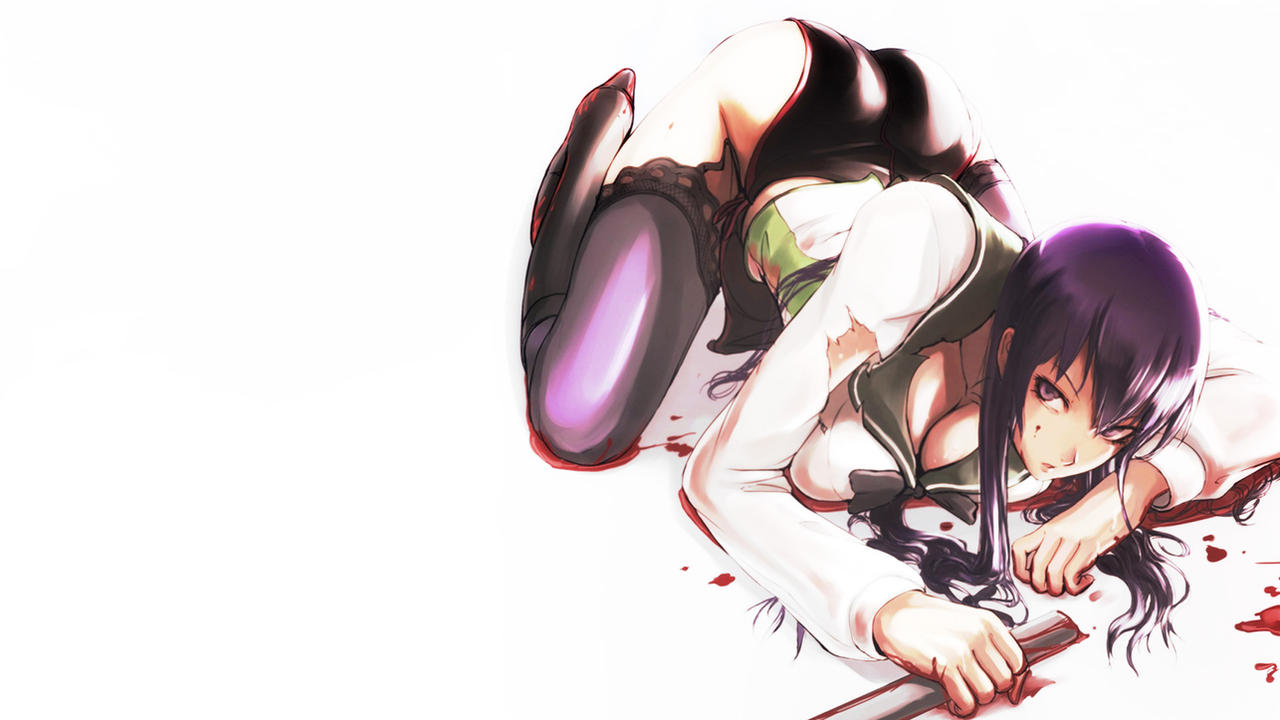 Highschool Of The Dead - Saeko (Wallpaper 03)