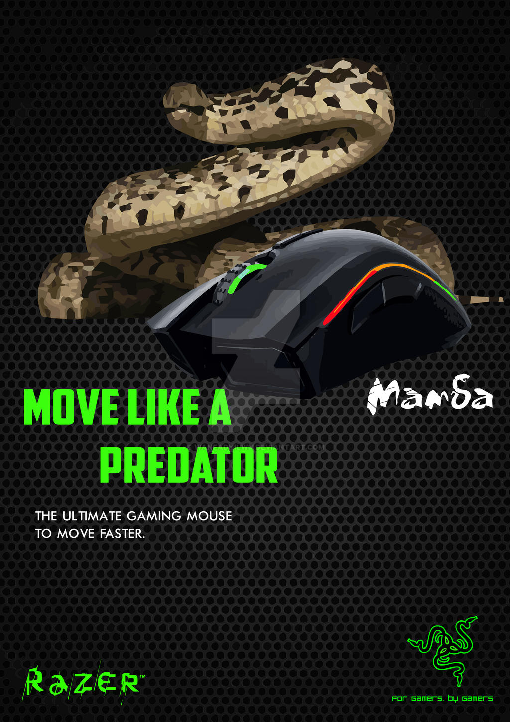 Razer Poster Mouse by WanFadhilWm on DeviantArt